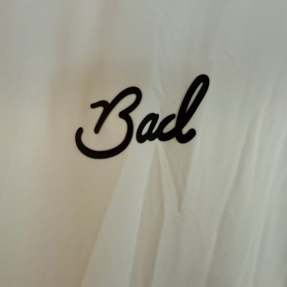 Bad Birdie Mens Cooling Polo Brilliant White Bad Elements BBMP023-432 XL NWT - Picture 10 of 12